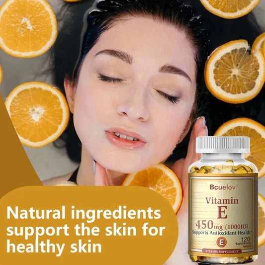Vitamin E 1000IU Capsules Anti-aging