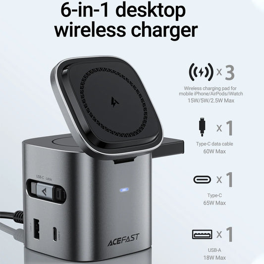 Magnetic Wireless Charging Station For iPhone
