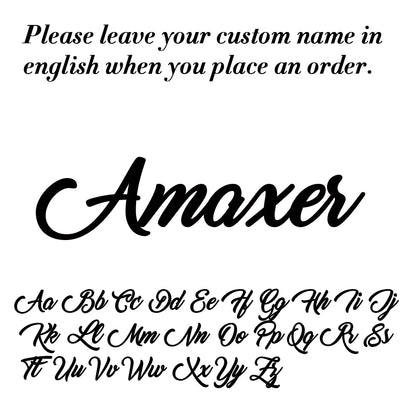 Stainless Steel Customized Name Necklace Personalized Nameplate Pendant