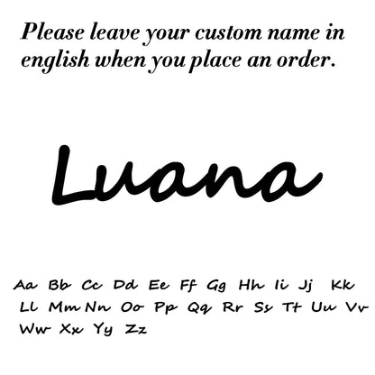 Stainless Steel Customized Name Necklace Personalized Nameplate Pendant