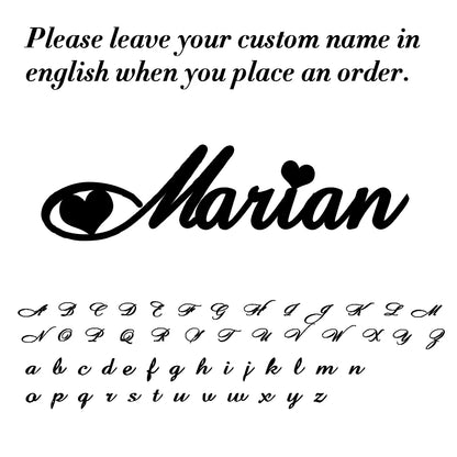 Stainless Steel Customized Name Necklace Personalized Nameplate Pendant