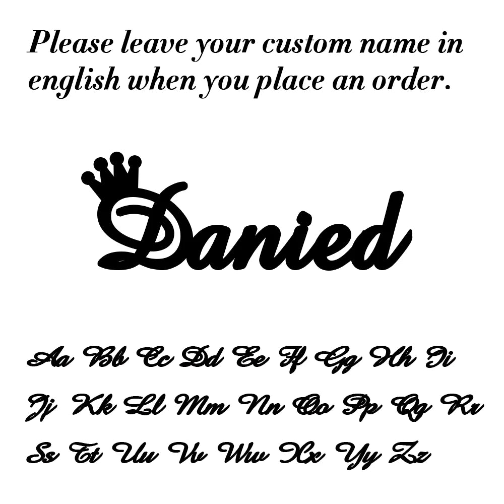 Stainless Steel Customized Name Necklace Personalized Nameplate Pendant