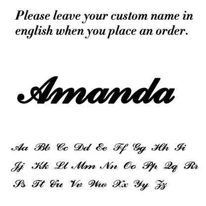 Stainless Steel Customized Name Necklace Personalized Nameplate Pendant