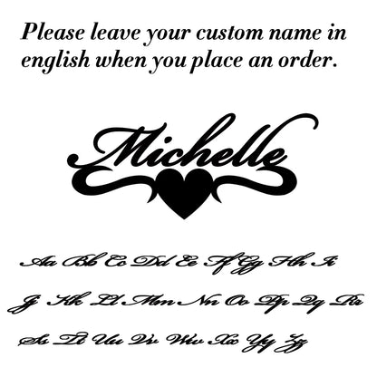 Stainless Steel Customized Name Necklace Personalized Nameplate Pendant