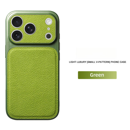 Leather Phone Case, Anti-Scratch & Shockproof Protective Cover for iPhone 17 Pro Max