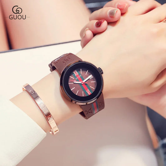 Women Watch With Simple And Elegant Leather Straps