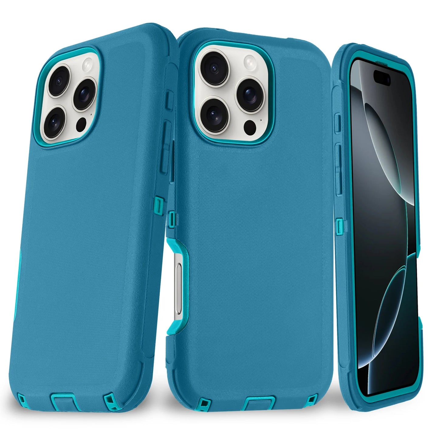New Heavy Duty Defender Series Case for Iphone 17 16 16 Pro 16 Plus 16 Pro Max Hard