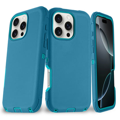 New Heavy Duty Defender Series Case for Iphone 17 16 16 Pro 16 Plus 16 Pro Max Hard
