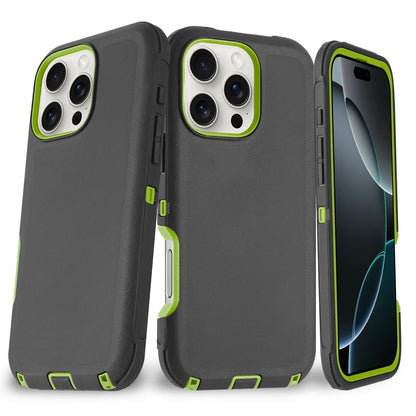 New Heavy Duty Defender Series Case for Iphone 17 16 16 Pro 16 Plus 16 Pro Max Hard