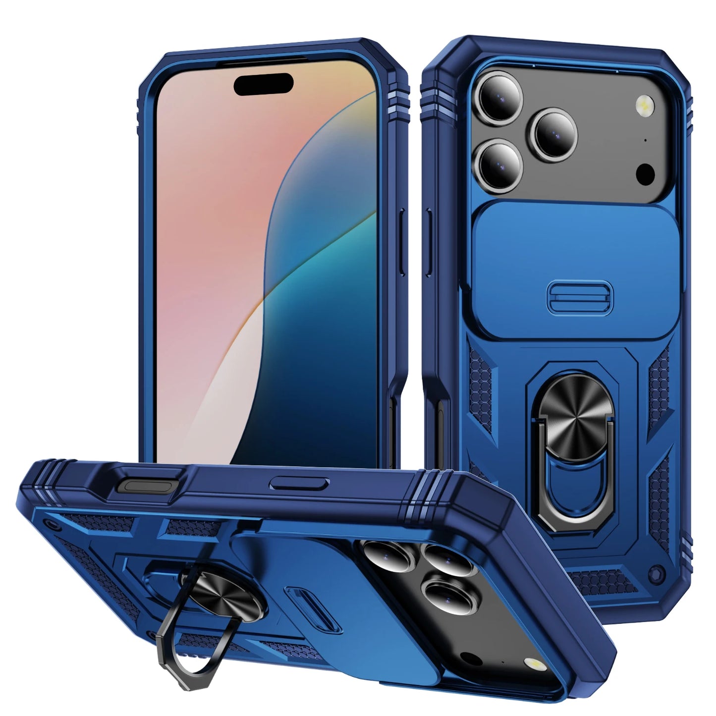iPhone 17 Pro Max 17 Air 16e 16 Pro Max 15 14 13 12 Slide Camera Case