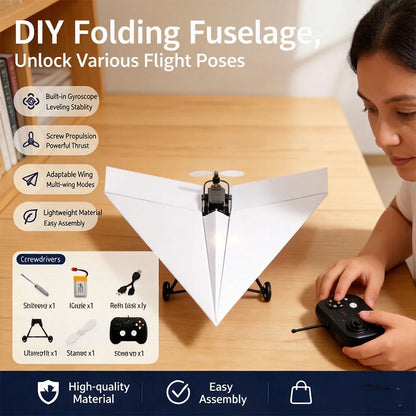 RC Paper Airplane Electric Power Kit Diy