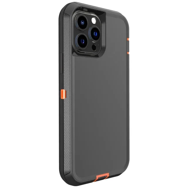 Luxury 3in1 Armor Ott CASE BOX for IPhone 17 16 15 14 13 12 11 Pro Max