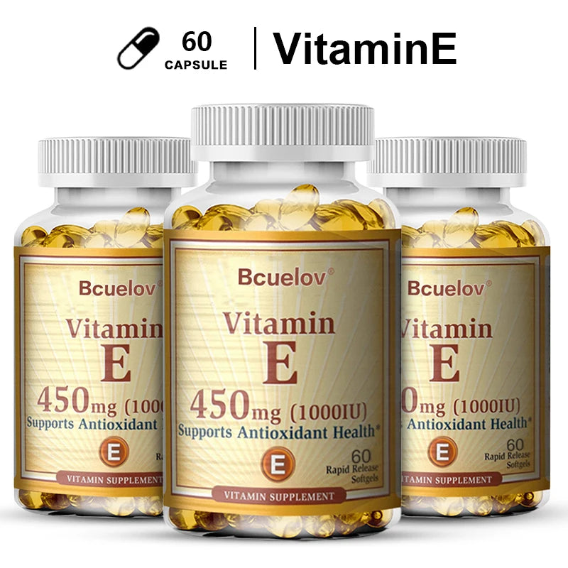 Vitamin E 1000IU Capsules Anti-aging