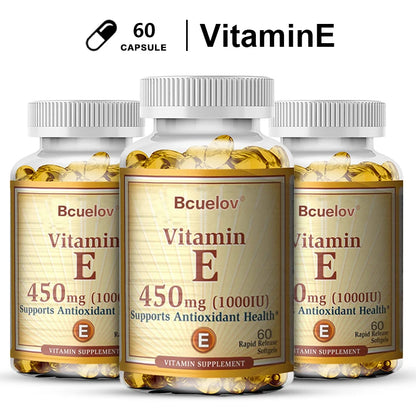 Vitamin E 1000IU Capsules Anti-aging