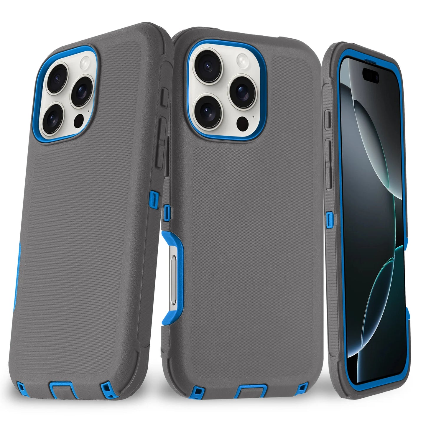 New Heavy Duty Defender Series Case for Iphone 17 16 16 Pro 16 Plus 16 Pro Max Hard