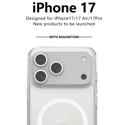 Shockproof Magnetic Wireless Charge Case For iPhone 17 Air 17 Pro Max