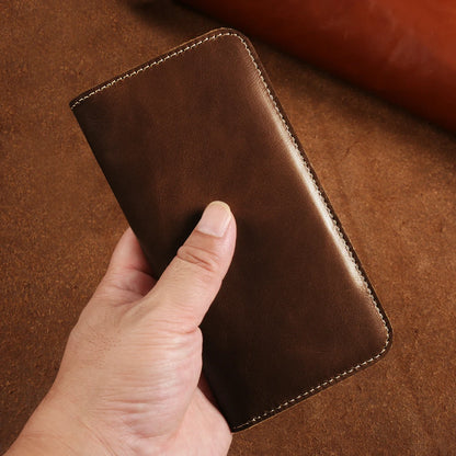 Leather Flip Case For Iphone 17 Pro Max 16 15Pro 16Pro 14Pro 13 12  Card Slot Phone Case