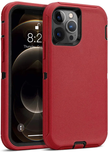 Armor Shockproof Phone Case For IPhone 17 16 15 14 13 12 11 Pro Max 14Plus XS XR Otter Case