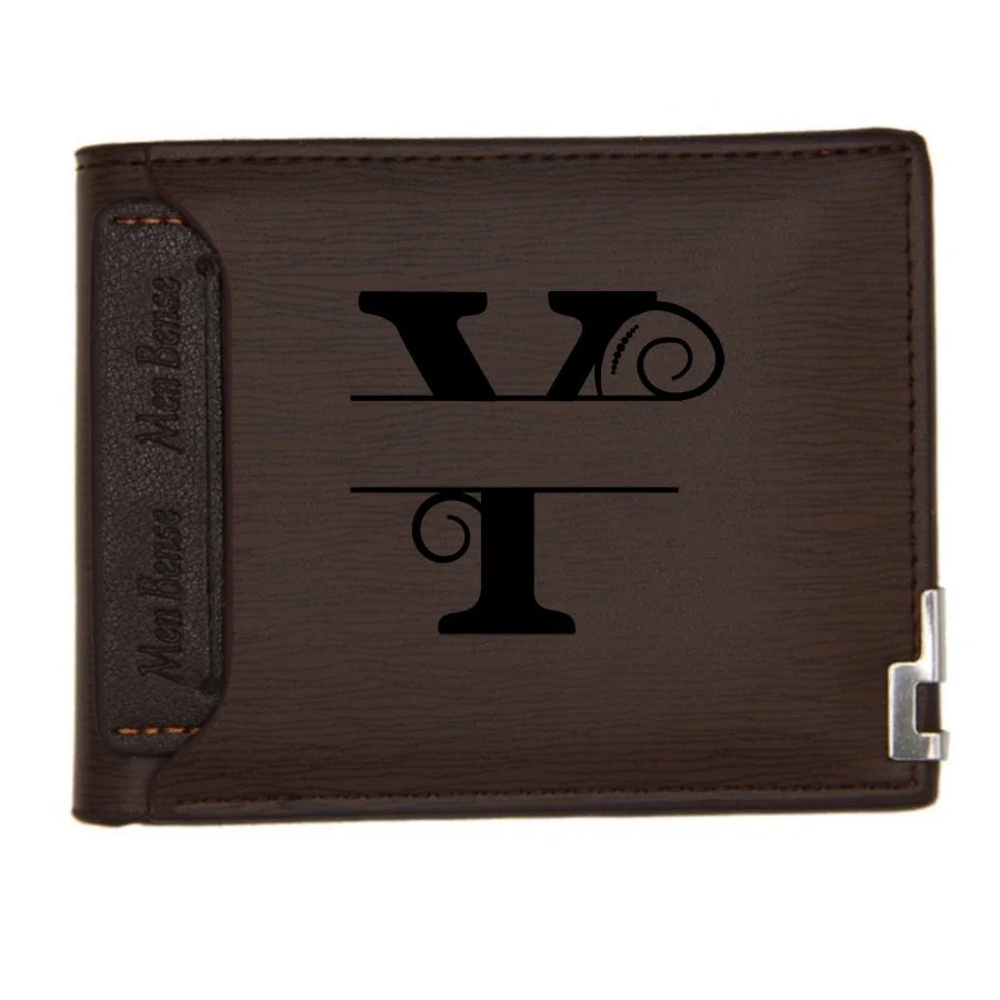 Personalized Wallet for Men Custom Wallets Leather Wallet Bifold Custom Gifts for Dad/Husband
