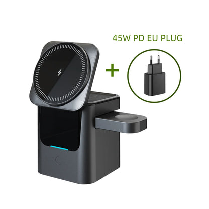 2026 New Magnetic 3 in 1 Wireless Charger