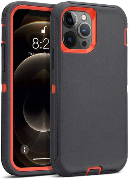Luxury Fashion Hybrid Heavy Duty Armor Case for IPhone 17 Air 16 Pro Max Plus