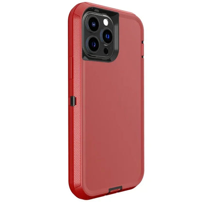Luxury 3in1 Armor Ott CASE BOX for IPhone 17 16 15 14 13 12 11 Pro Max