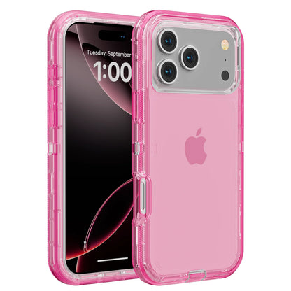 3 IN1 For iPhone 17 16E 15 14 16 PLUS 11 17 Pro MAX Armor Hard Cover