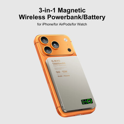 Wireless Magnetic Powerbank Fast Charing