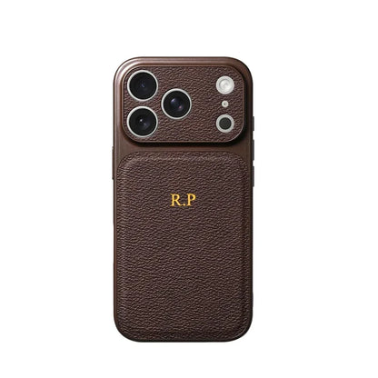 Leather Case For iPhone 15 14 13 17 Pro Max 14 16 Plus 17 Air Luxury Lens Protection