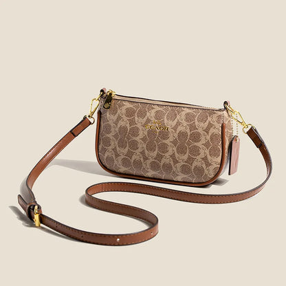 High-End Women's Underarm Shoulder Bag Leather Messenger Bag For Women