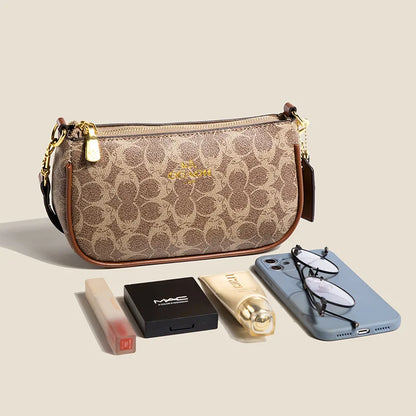 High-End Women's Underarm Shoulder Bag Leather Messenger Bag For Women
