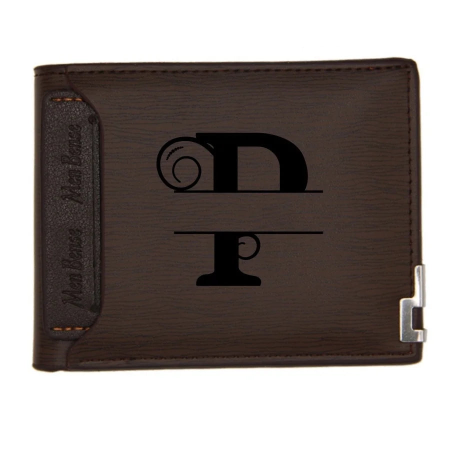 Personalized Wallet for Men Custom Wallets Leather Wallet Bifold Custom Gifts for Dad/Husband