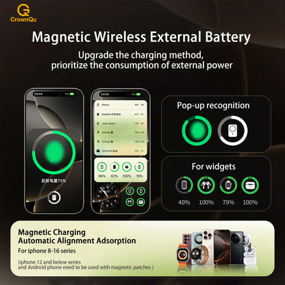 Wireless Magnetic Powerbank Fast Charing