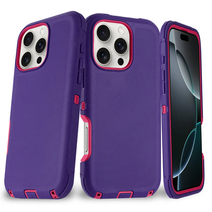 New Heavy Duty Defender Series Case for Iphone 17 16 16 Pro 16 Plus 16 Pro Max Hard