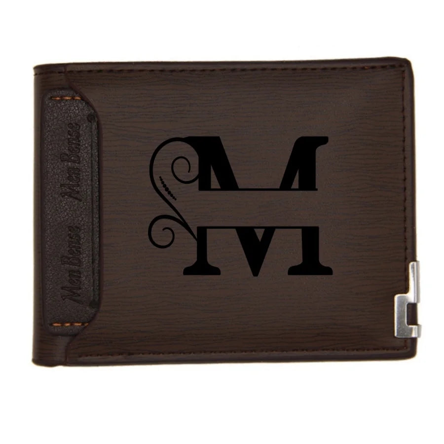 Personalized Wallet for Men Custom Wallets Leather Wallet Bifold Custom Gifts for Dad/Husband