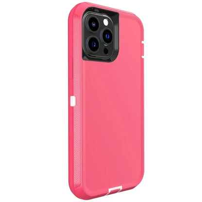 Luxury 3in1 Armor Ott CASE BOX for IPhone 17 16 15 14 13 12 11 Pro Max