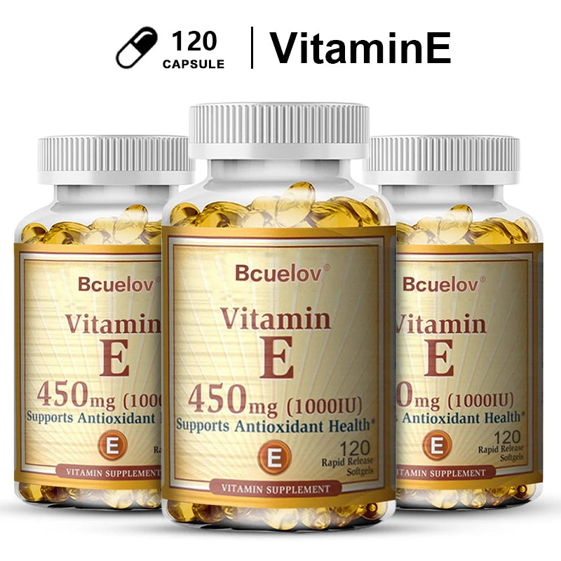 Vitamin E 1000IU Capsules Anti-aging