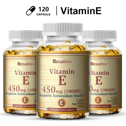 Vitamin E 1000IU Capsules Anti-aging