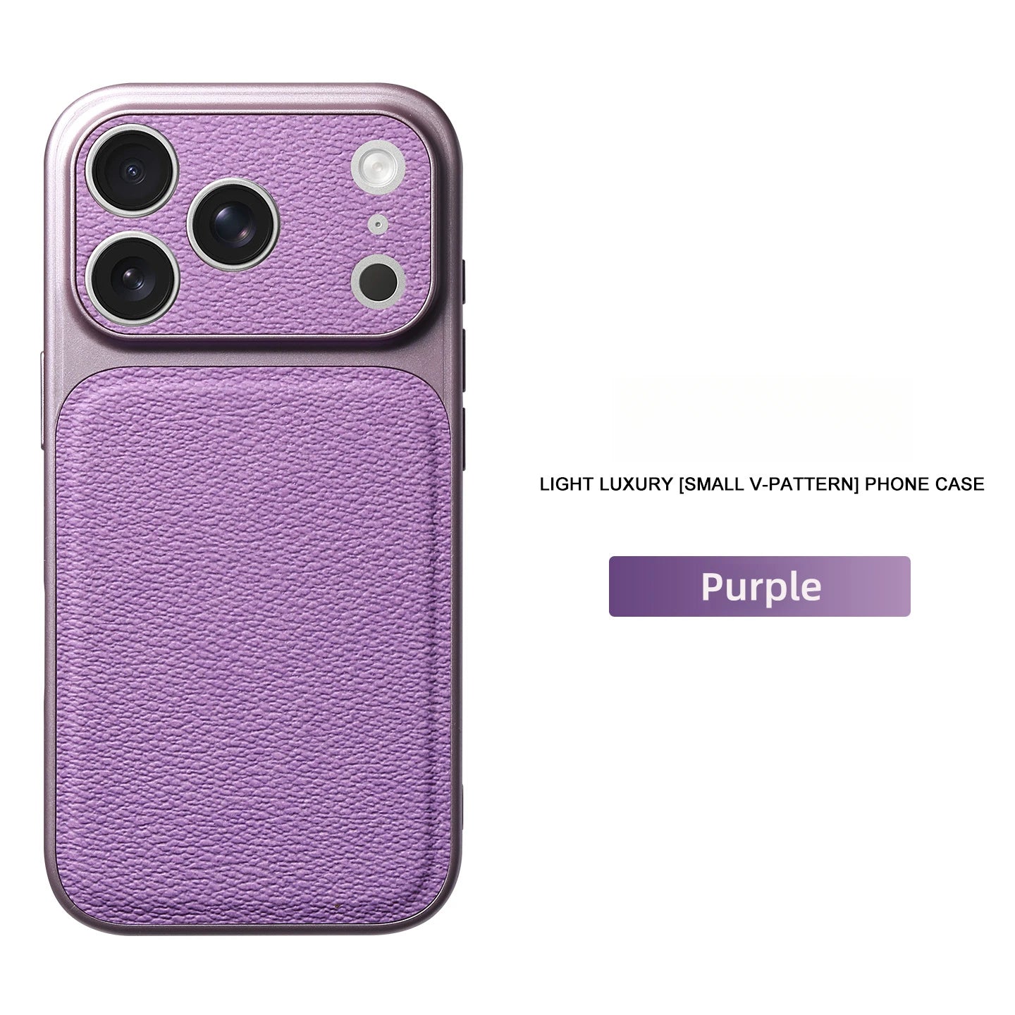 Leather Phone Case, Anti-Scratch & Shockproof Protective Cover for iPhone 17 Pro Max