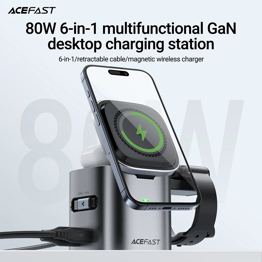Magnetic Wireless Charging Station For iPhone