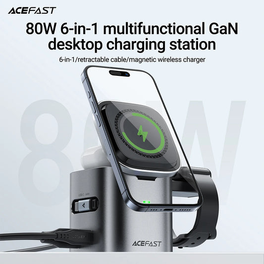 Magnetic Wireless Charging Station For iPhone