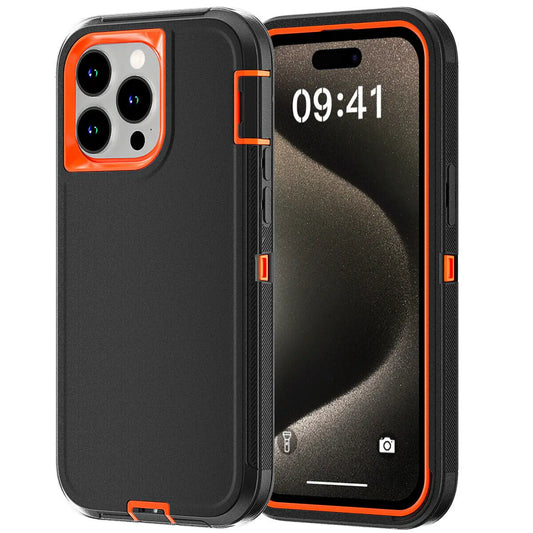 Heavy Duty Shockproof Defend Case For iPhone 17, 16 15 14 13 12 11 Pro Max