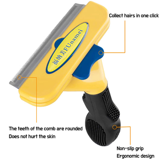 Dog Brush Grooming Accessories Pet Hair Knotting Remover Large Dogs Cat