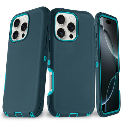 New Heavy Duty Defender Series Case for Iphone 17 16 16 Pro 16 Plus 16 Pro Max Hard