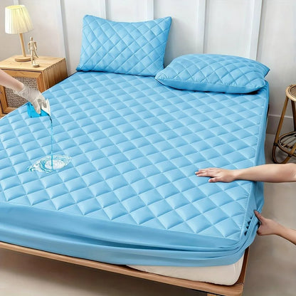 Waterproof Mattress Protector Pad – Soft, Breathable & Noiseless, All-Season, Twin/Full/Queen/King