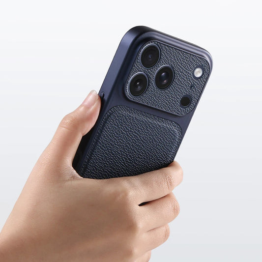 Leather Phone Case, Anti-Scratch & Shockproof Protective Cover for iPhone 17 Pro Max