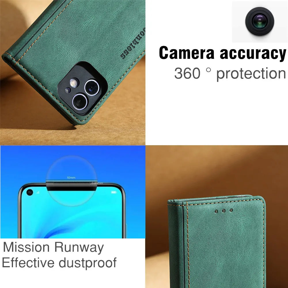 Leather case for ASUS Zenfone 9 9Z 8 7 Pro 6 6Z 5 Cover Full Protect Camera Antifall Antislip Case Phone
