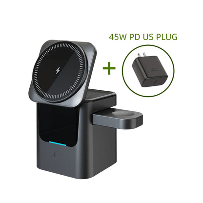 2026 New Magnetic 3 in 1 Wireless Charger