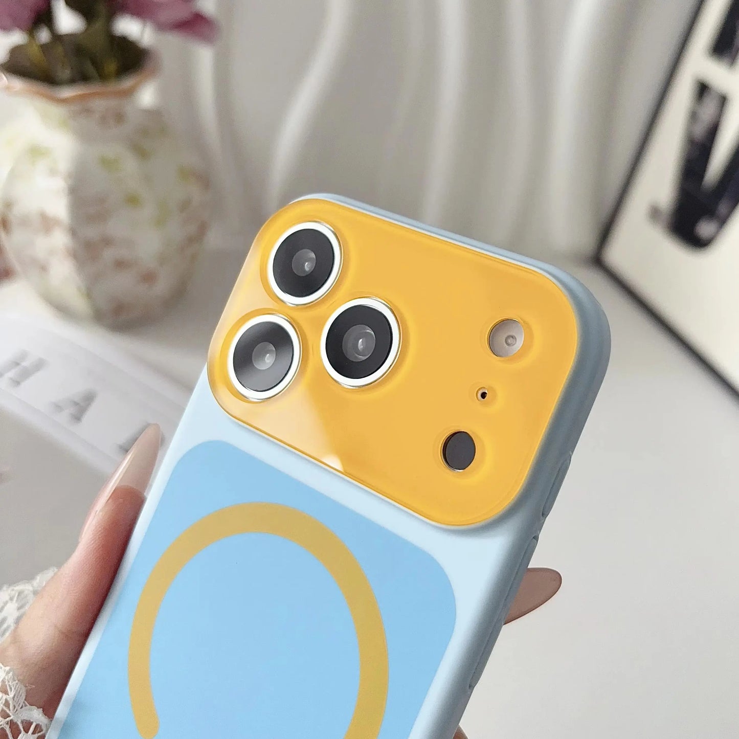 Magnetic Case For iPhone Air 17 16 15 14 13 12 11 Pro Max Camera Protection