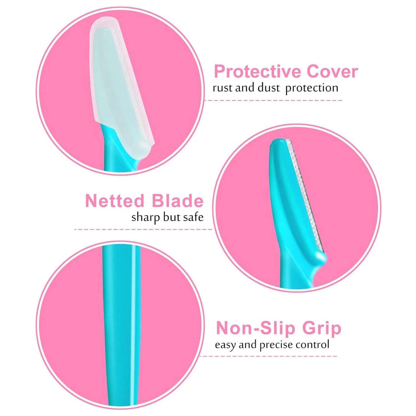 Eyebrow Trimmer Makeup Beauty Tools Safe Eye Brow Razor Face Body Hair Removal